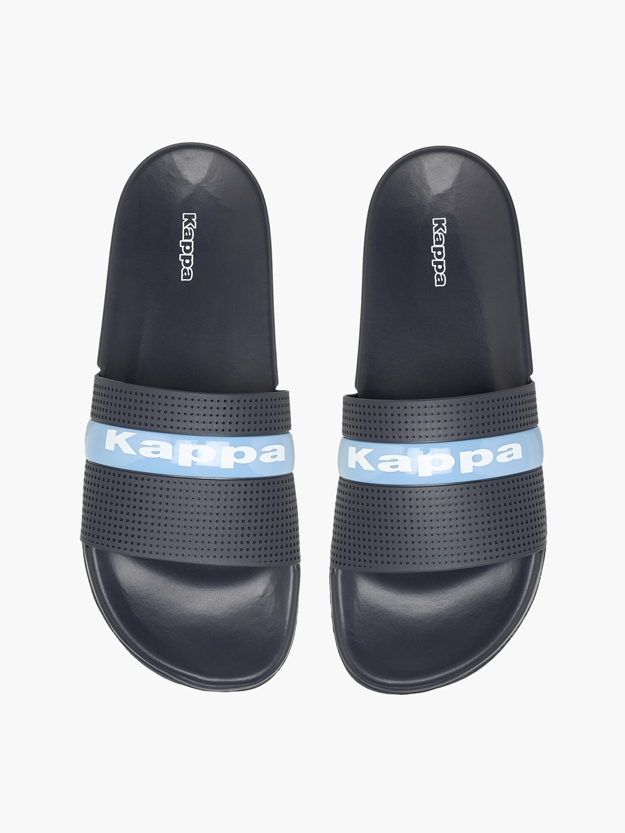 Men Logo Print Slides