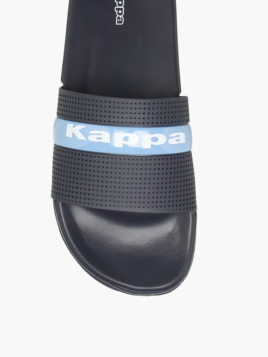 Men Logo Print Slides