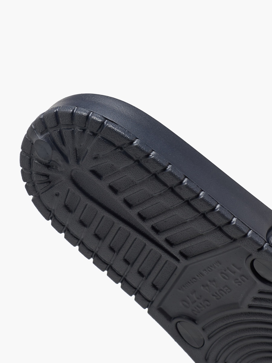 Men Logo Print Slides