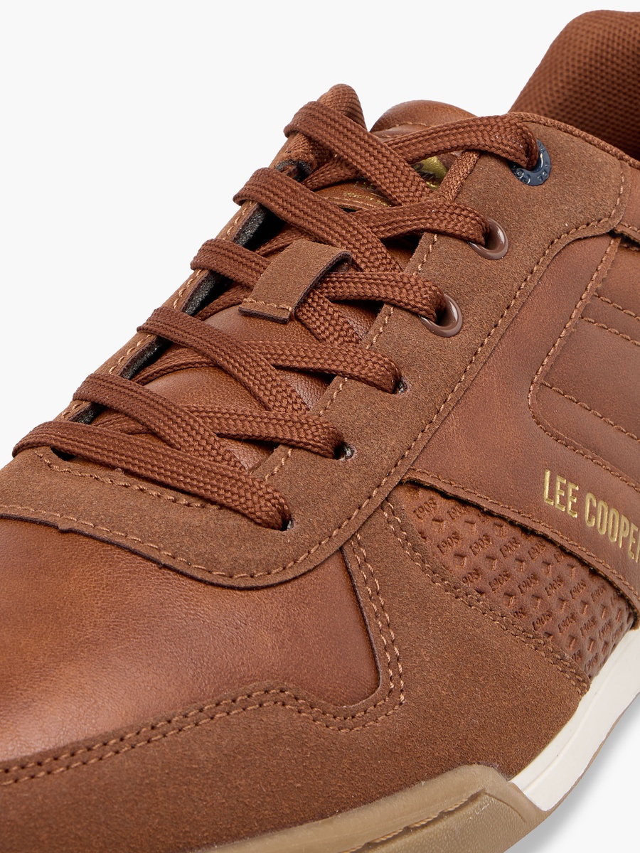 Men Lace-Up Ankle Sneakers