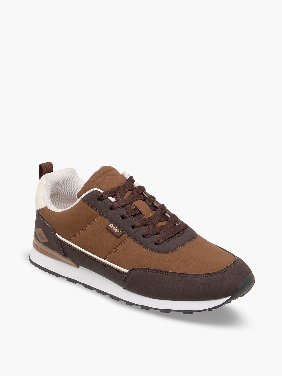 Men Colourblock Lace-Up Sneakers