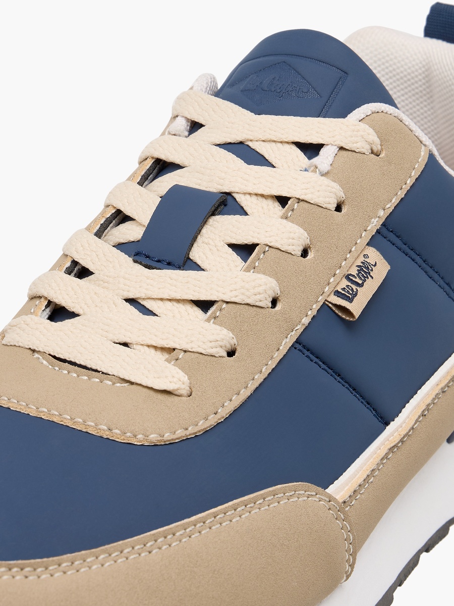 Men Colourblock Lace-Up Sneakers