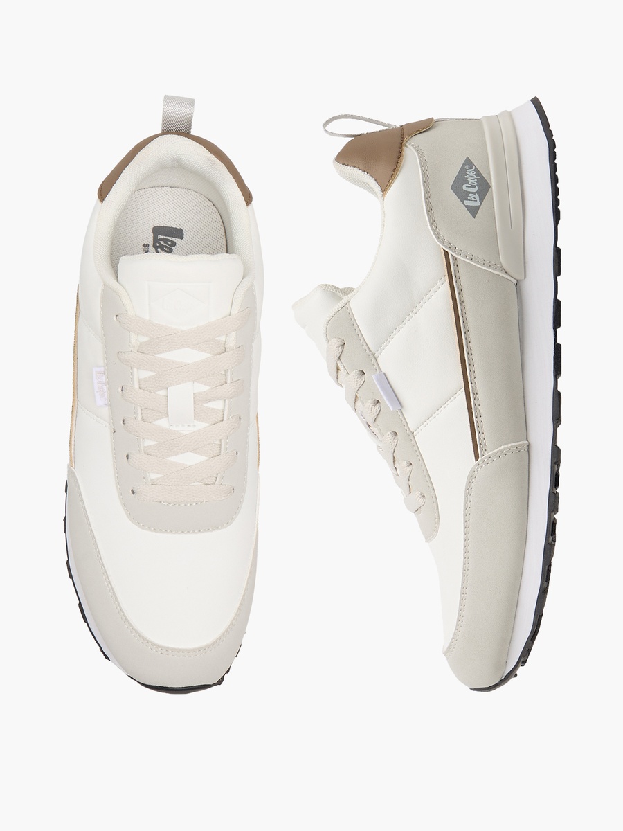 Men Colourblock Lace-Up Sneakers