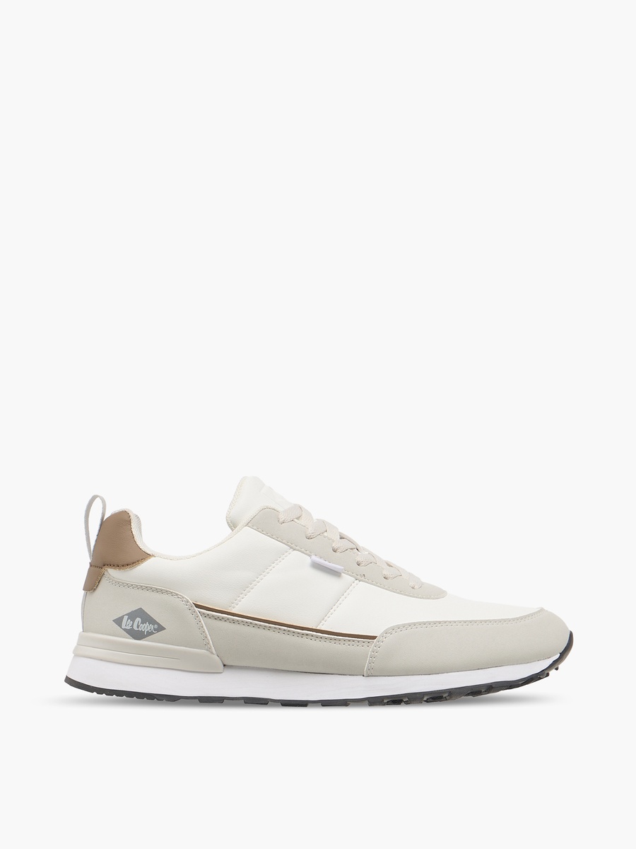 Men Colourblock Lace-Up Sneakers