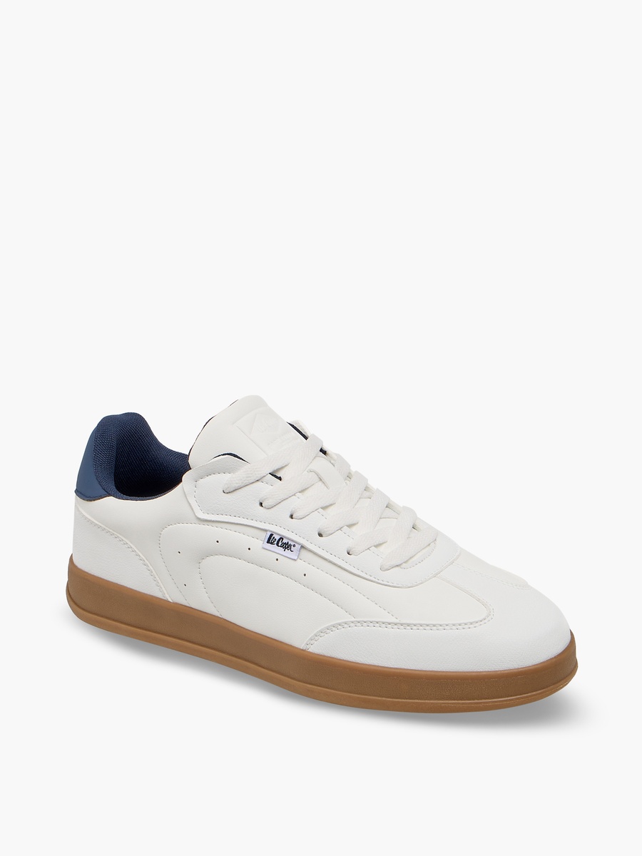 Men Panelled Lace-Up Sneakers