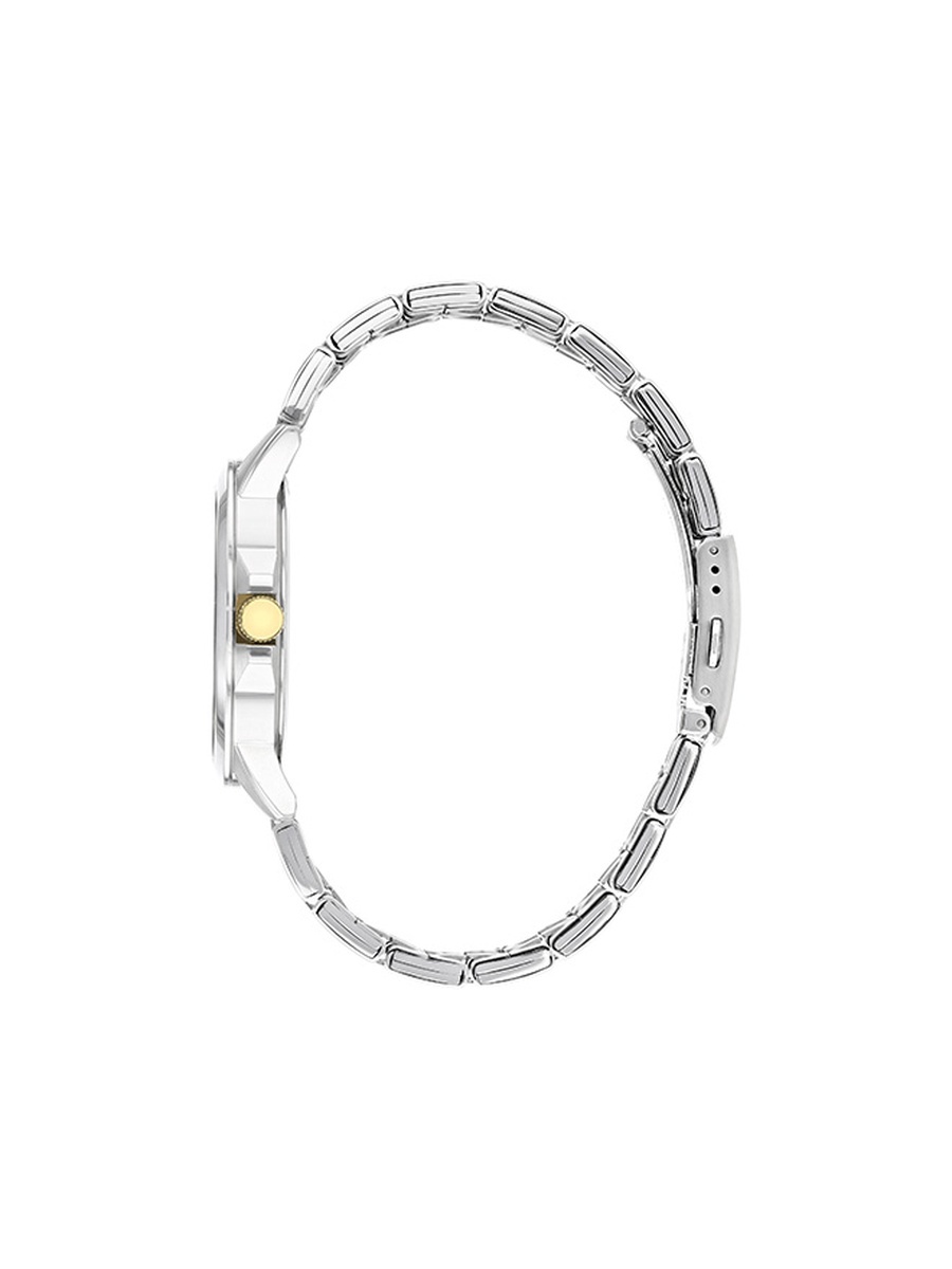 Men Quartz Movement Watch, Analog Display and Stainless Steel Strap BF2018-52A, Two Tone