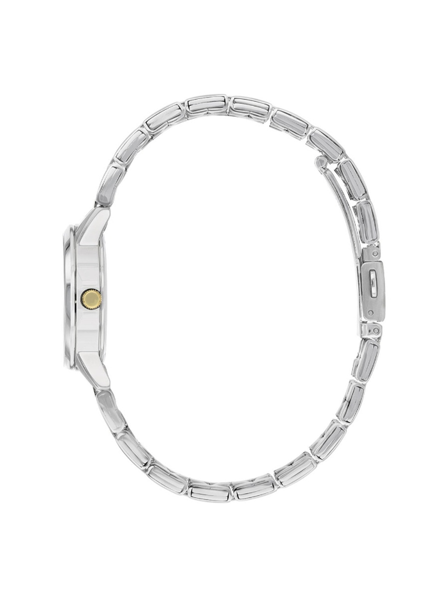 Women Analog Display Quartz Movement Watch with Stainless Steel Strap - EQ0608-55E, Two Tone