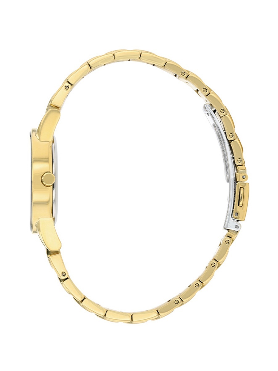 Women Eco-Drive Light Powered Movement Watch, Analog Display and Stainless Steel Strap - GA1052-55E