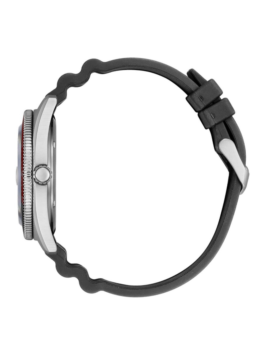 Men Eco-Drive Light Powered Movement Watch, Analog Display and Polyurethane Strap - AW1769-10E, Black