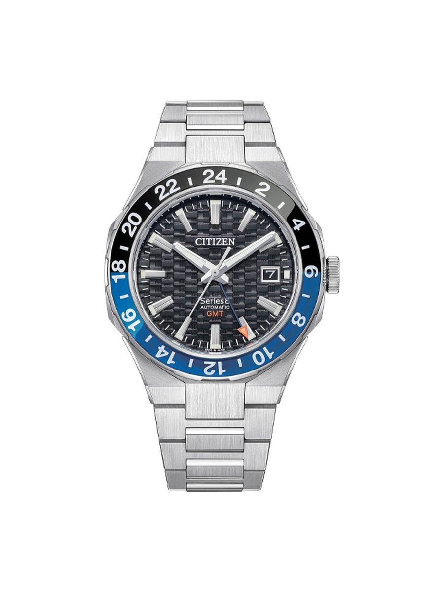 Mechanical Series 8 Men Automatic Movement Watch, Automatic Display and Stainless Steel Strap - NB6031-56E, Silver
