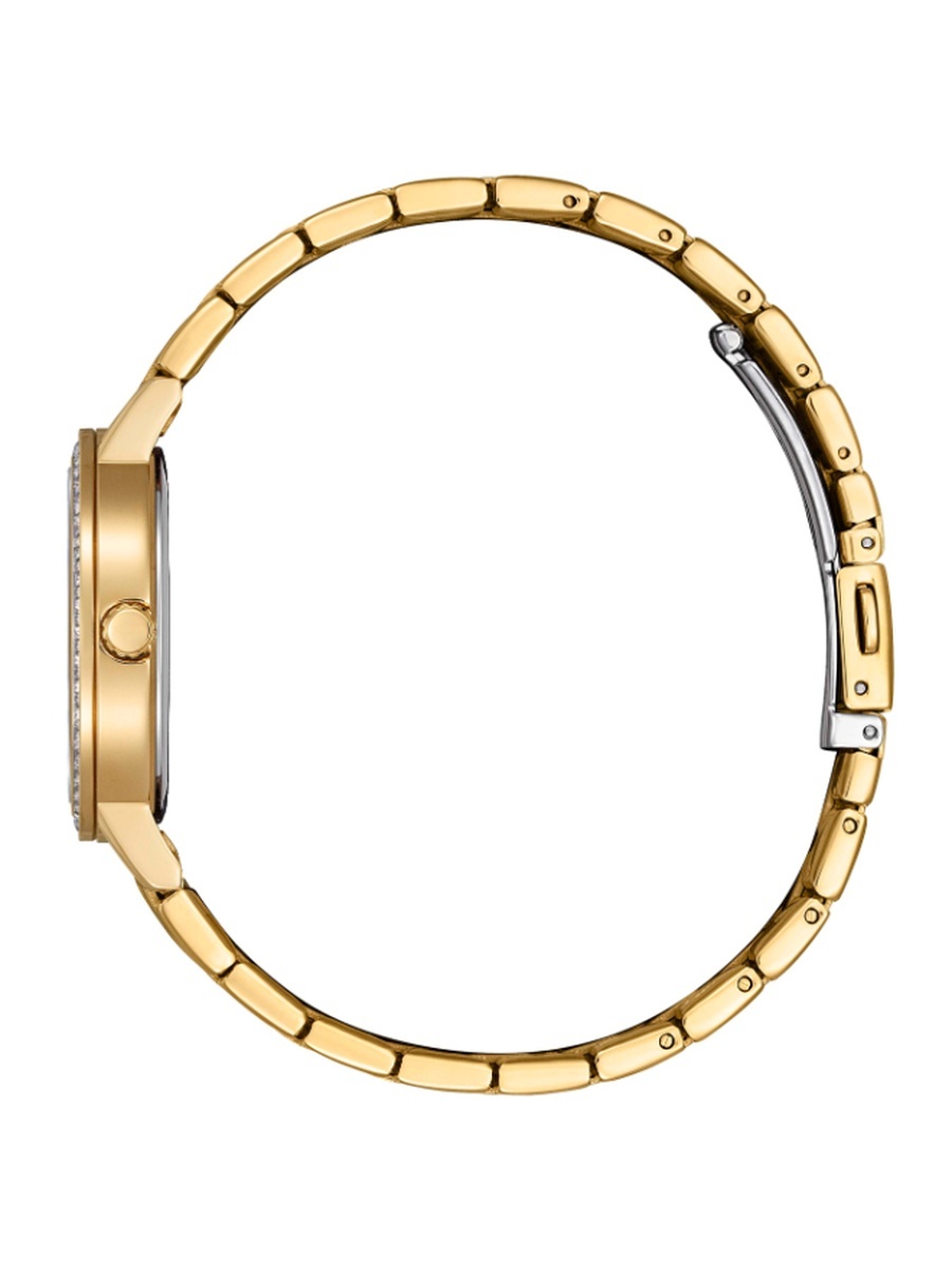 Women Quartz Movement Watch, Analog Display and Stainless Steel Gold Plating Strap - EL3103-57D, Gold
