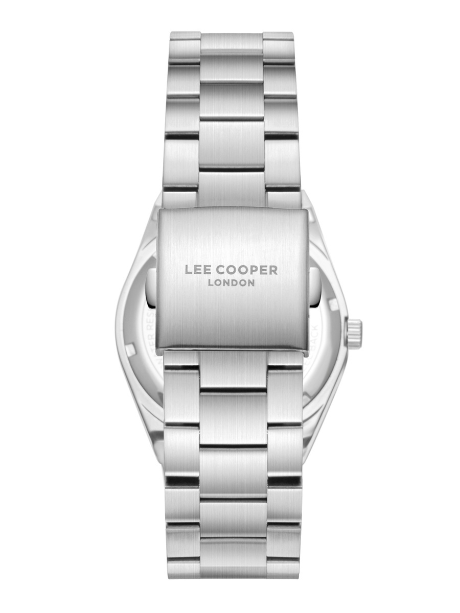 Men 2315-3 Movement Analog Watch with Metal Strap - LC08284.300, Silver