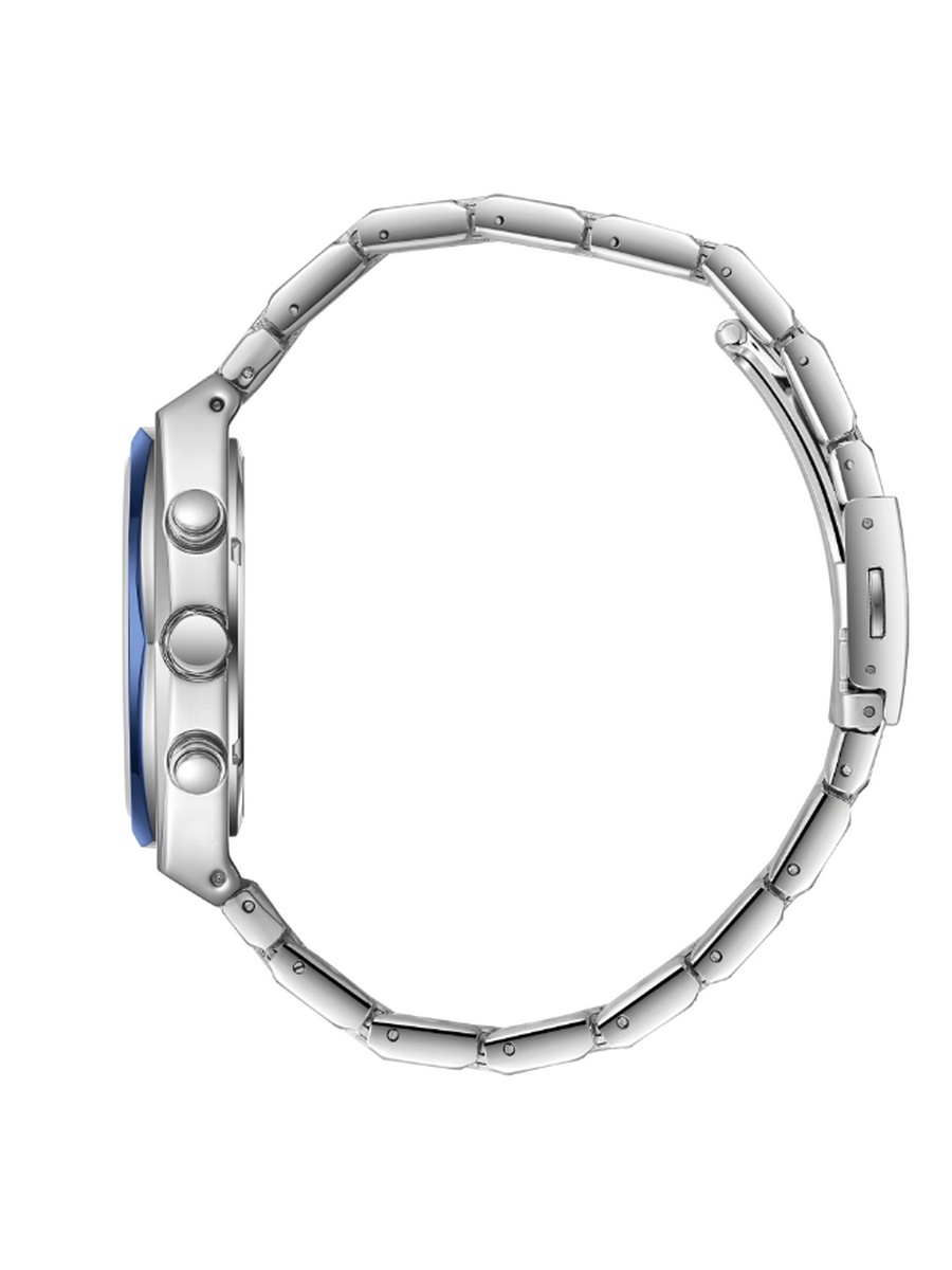 Men VX9JE1 Multi Function Display Movement Watch with Metal Strap - SL.9.2346.2.03, Silver