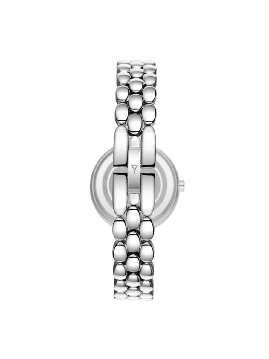 Women 2035 Movement Watch, Analog Display and Stainless Steel Strap - E25503-SBSI, Silver