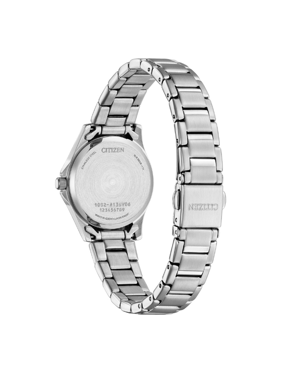 Women Automatic Movement Watch with Automatic Display and Stainless Steel Strap - EQ0610-53A, Silver