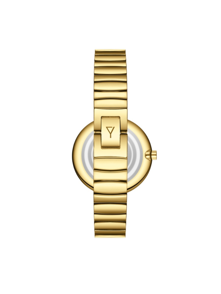 Women 2025 Movement Watch, Analog Display and Stainless Steel Strap - E25504-GBGG, Gold