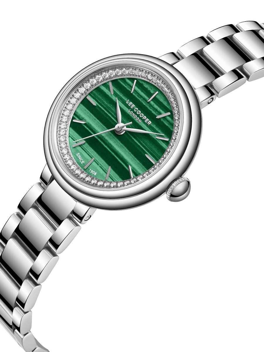 Women 2035 Analog Display Movement Watch with Metal Strap - LC08279.370, Silver