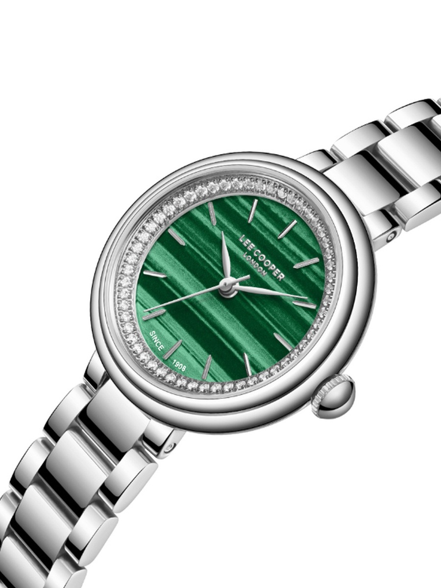 Women 2035 Analog Display Movement Watch with Metal Strap - LC08279.370, Silver