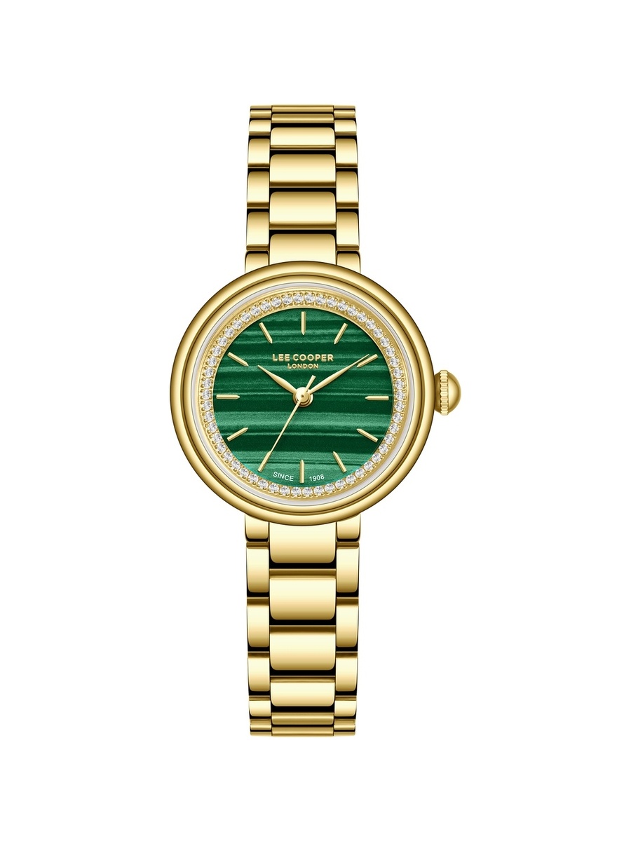 Women 2035 Analog Display Movement Watch with Metal Strap - LC08279.170, Gold