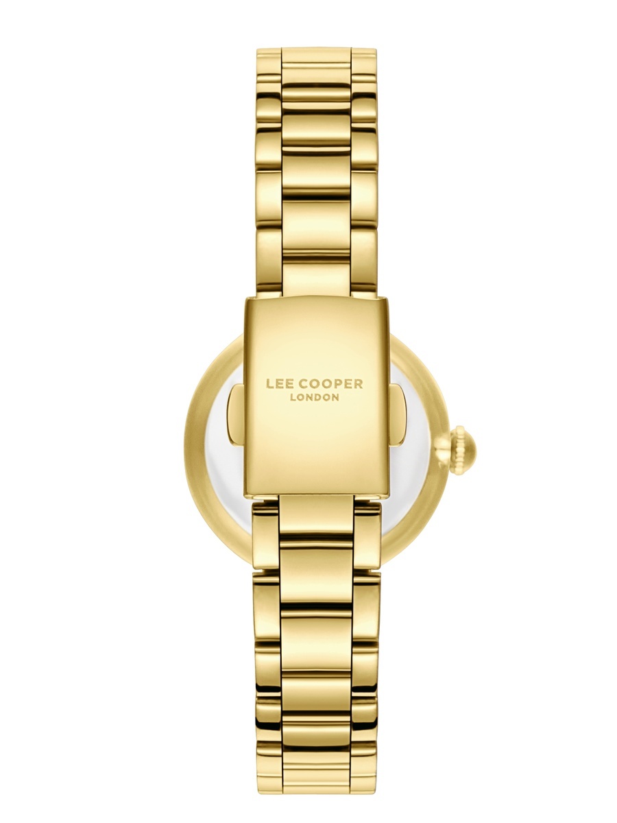 Women 2035 Analog Display Movement Watch with Metal Strap - LC08279.170, Gold
