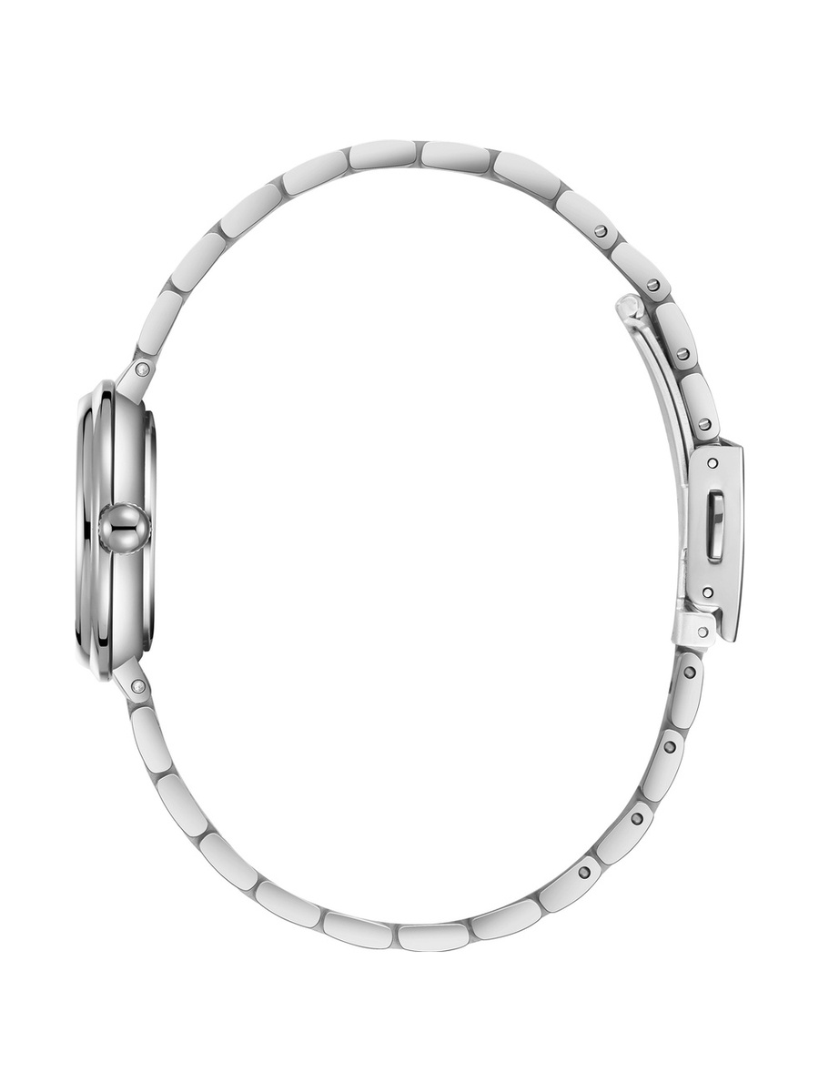 Women 2035 Analog Display Movement Watch with Metal Strap - LC08279.590, Silver/Rose Gold