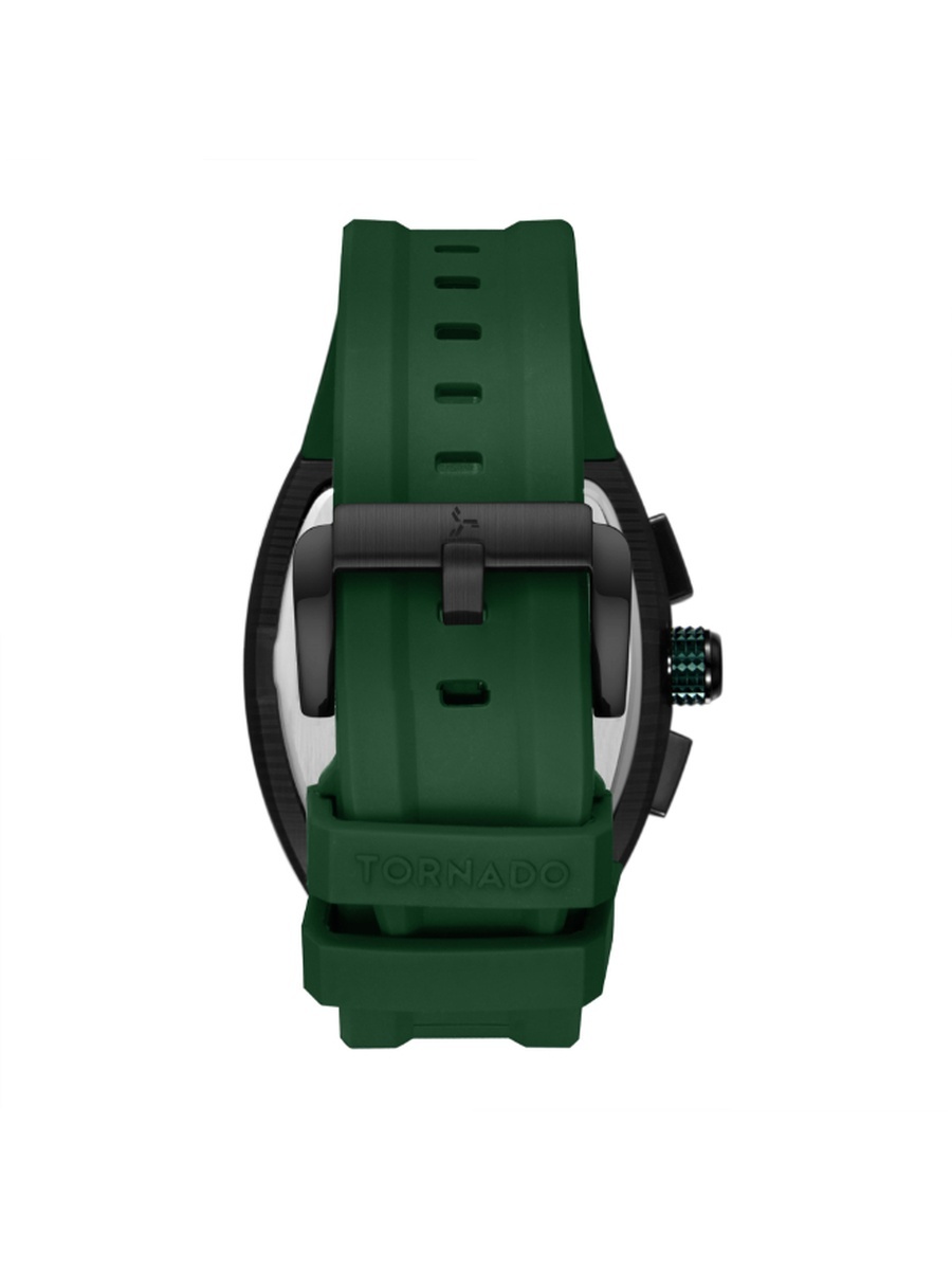 Xenith Men Seiko VX9J Japanese Quartz Movement Watch with Multifunction Display and 316L Stainless Steel Strap - T23105L-BFGB, Green