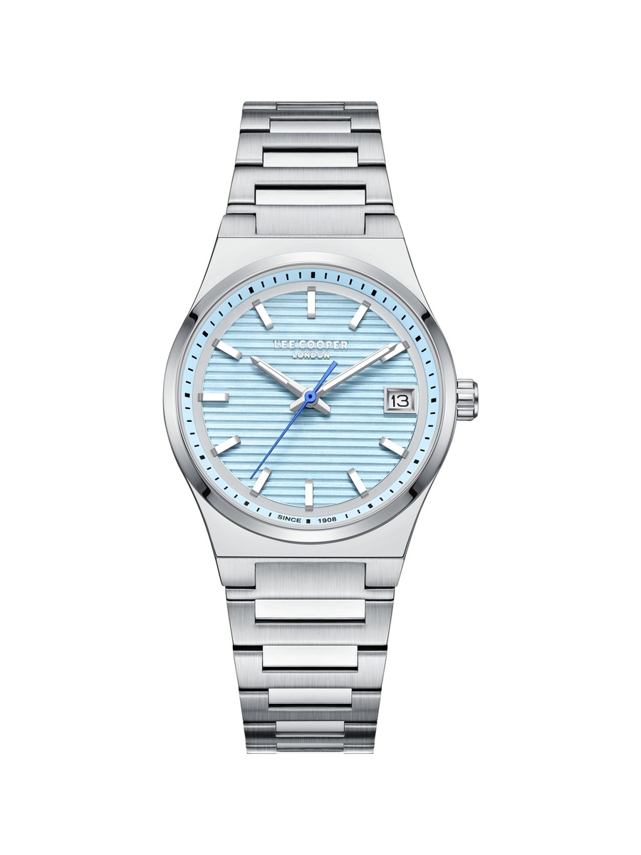 Women VX32E11 Movement Watch, Analog Display and Metal Strap - LC08289.300, Silver