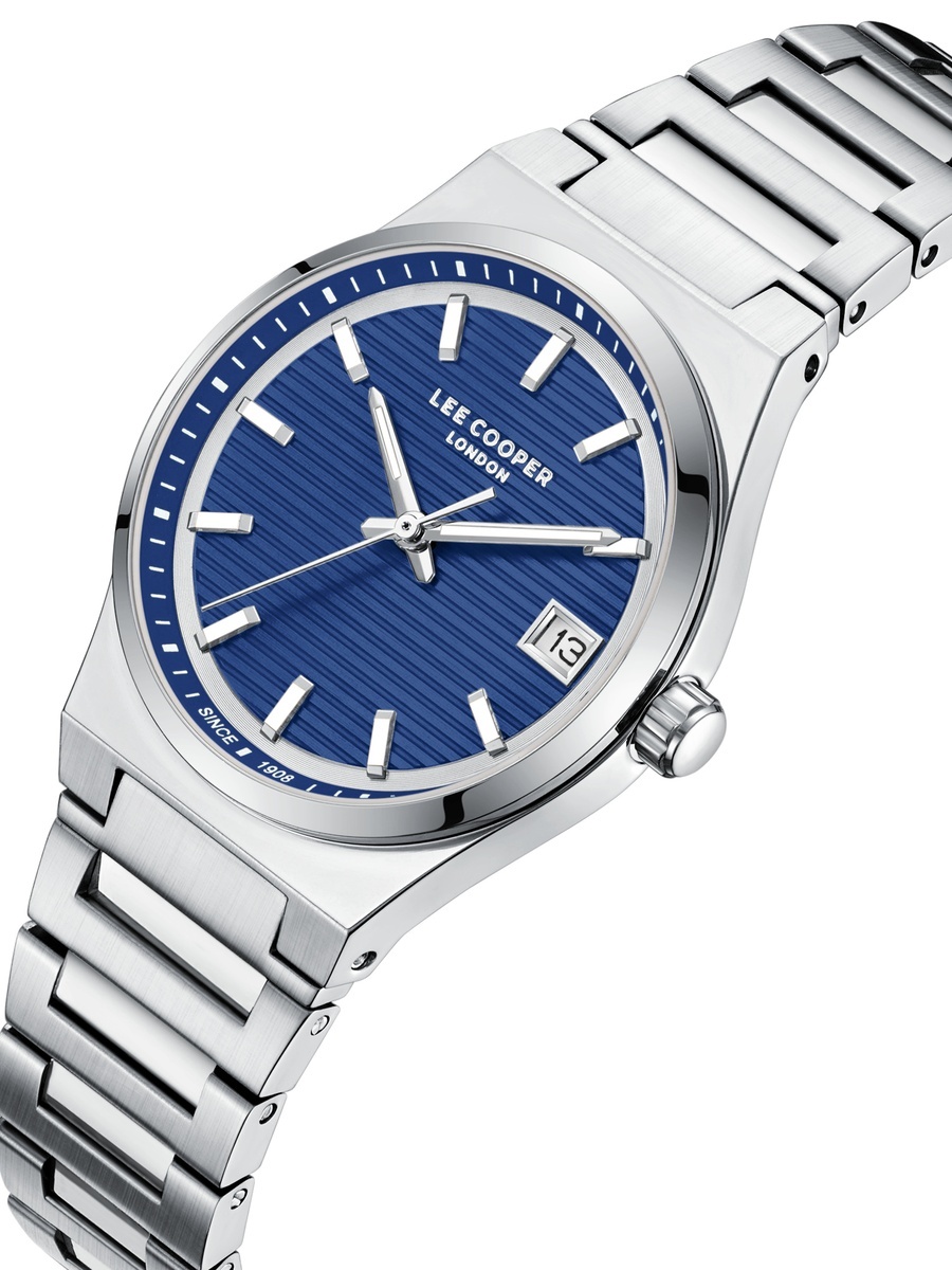 Women VX32E11 Movement Watch, Analog Display and Metal Strap - LC08289.390, Silver