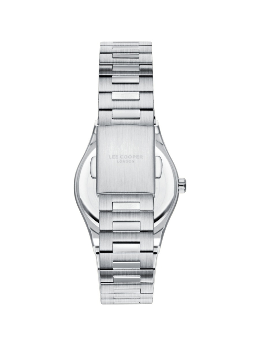Women VX32E11 Movement Watch, Analog Display and Metal Strap - LC08289.390, Silver