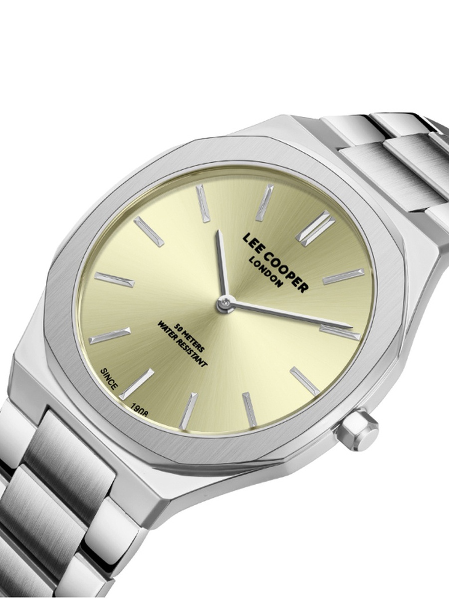 Women VJ20C1 Movement Watch, Analog Display and Metal Strap - LC08276.130, Gold