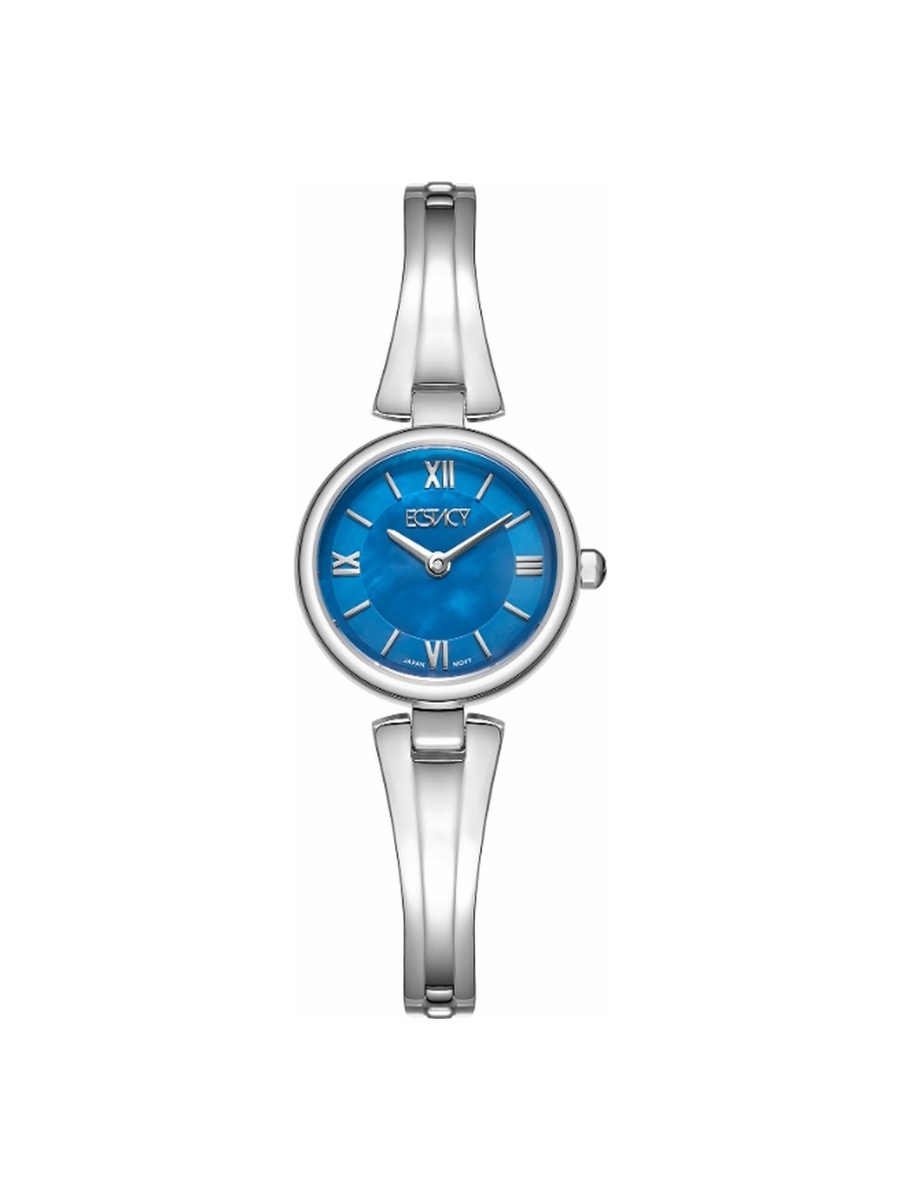 Women GL12 Movement Watch, Analog Display and Stainless Steel Strap - E25509-SBSMN, Silver