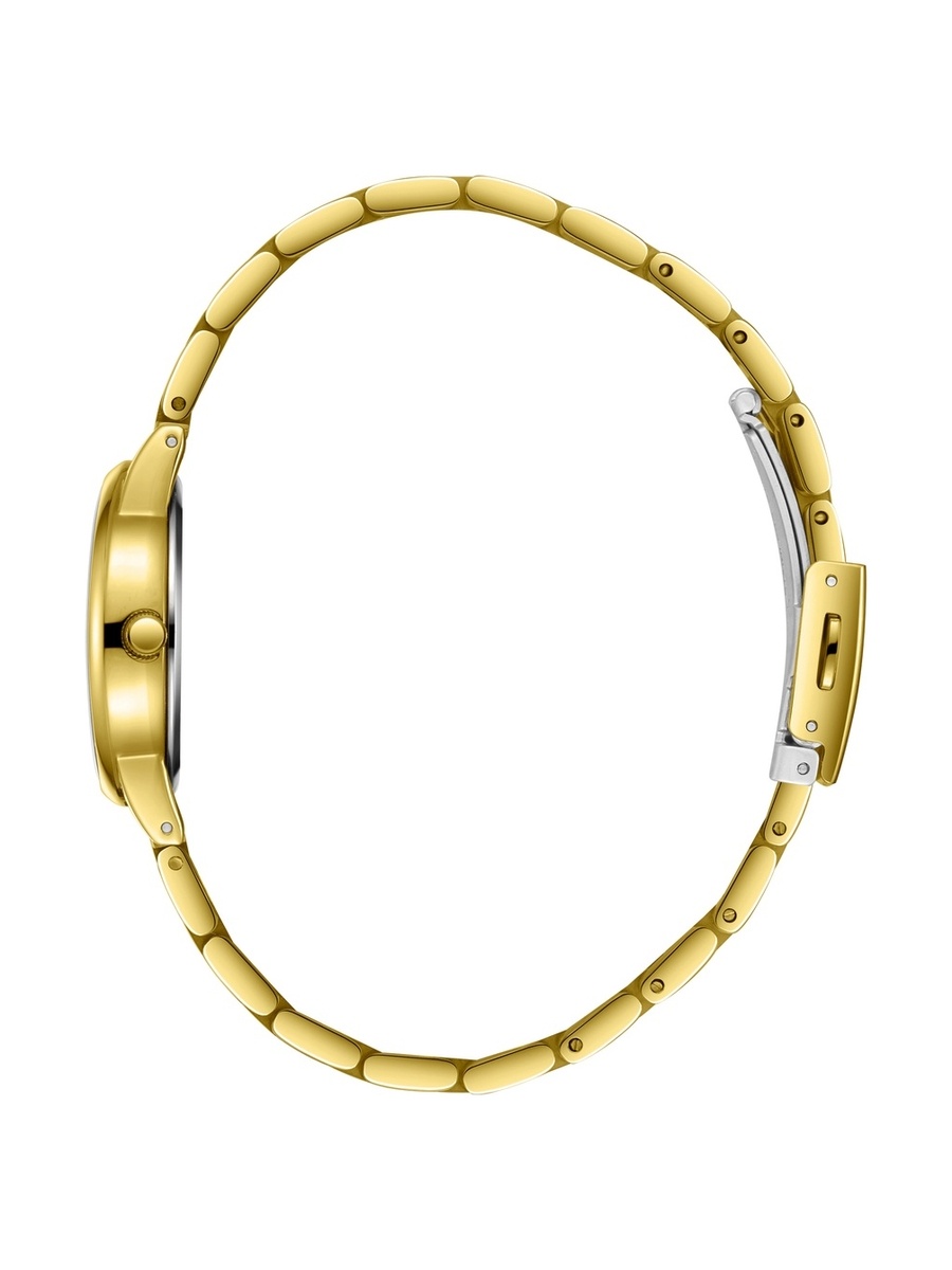 Women VJ21C1 Movement Watch, Analog Display and Metal Strap - LC08319.170, Gold