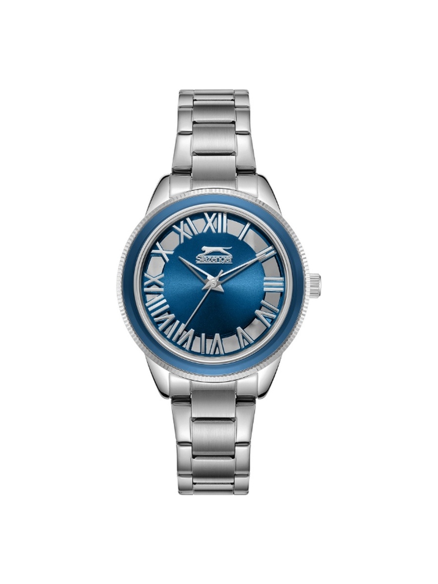 Women 2035 Movement Watch with Analog Display and Metal Strap - SL.9.2339.3.03, Silver