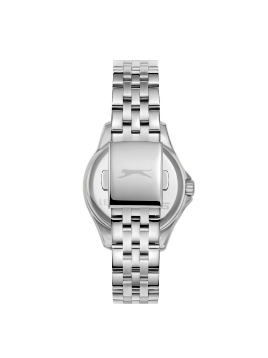 Women VX3NE1 Movement Watch with Multi Function Display and Metal Strap - SL.9.2392.4.01, Silver
