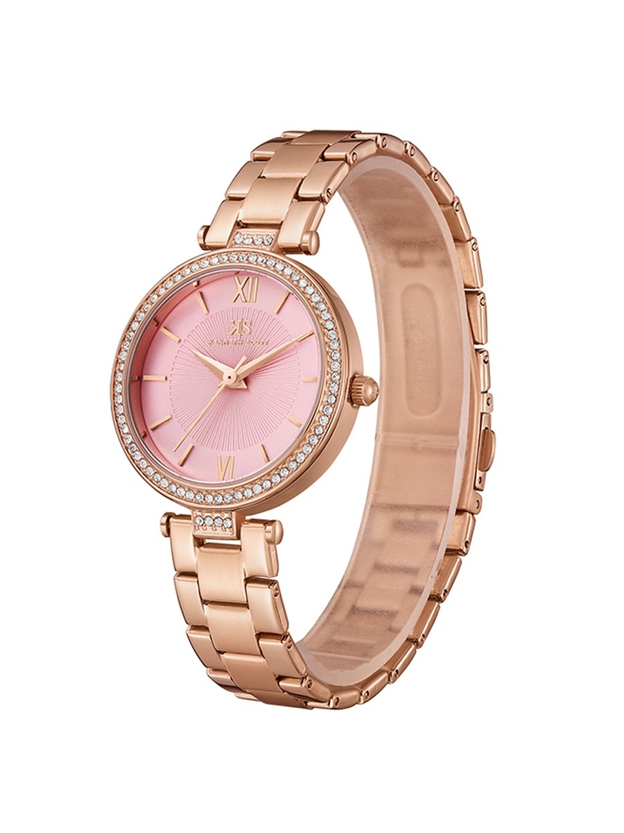 Women PC21 Movement Watch, Analog Display and Stainless Steel Strap - K23539-RBKP, Rose Gold