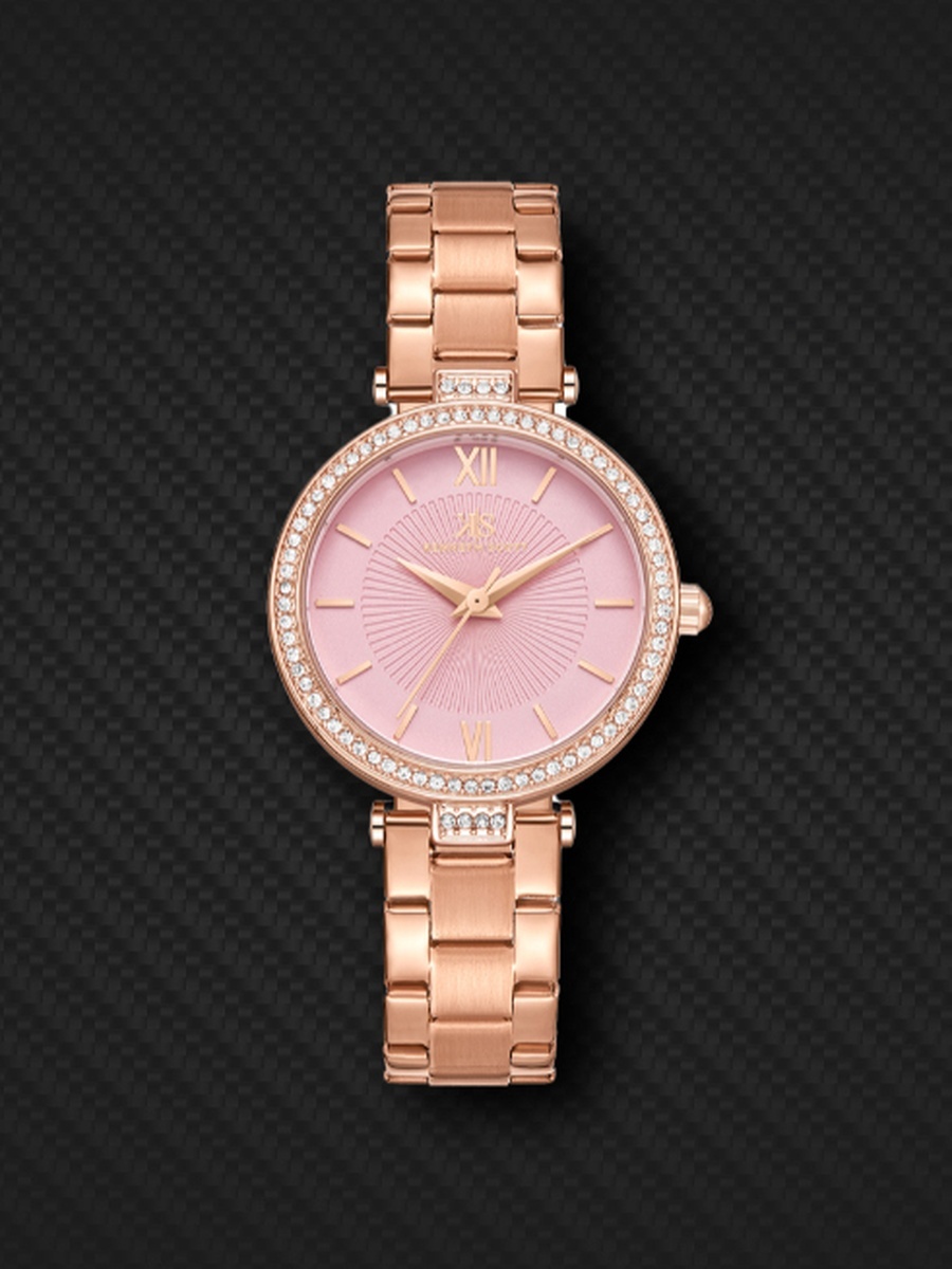 Women PC21 Movement Watch, Analog Display and Stainless Steel Strap - K23539-RBKP, Rose Gold