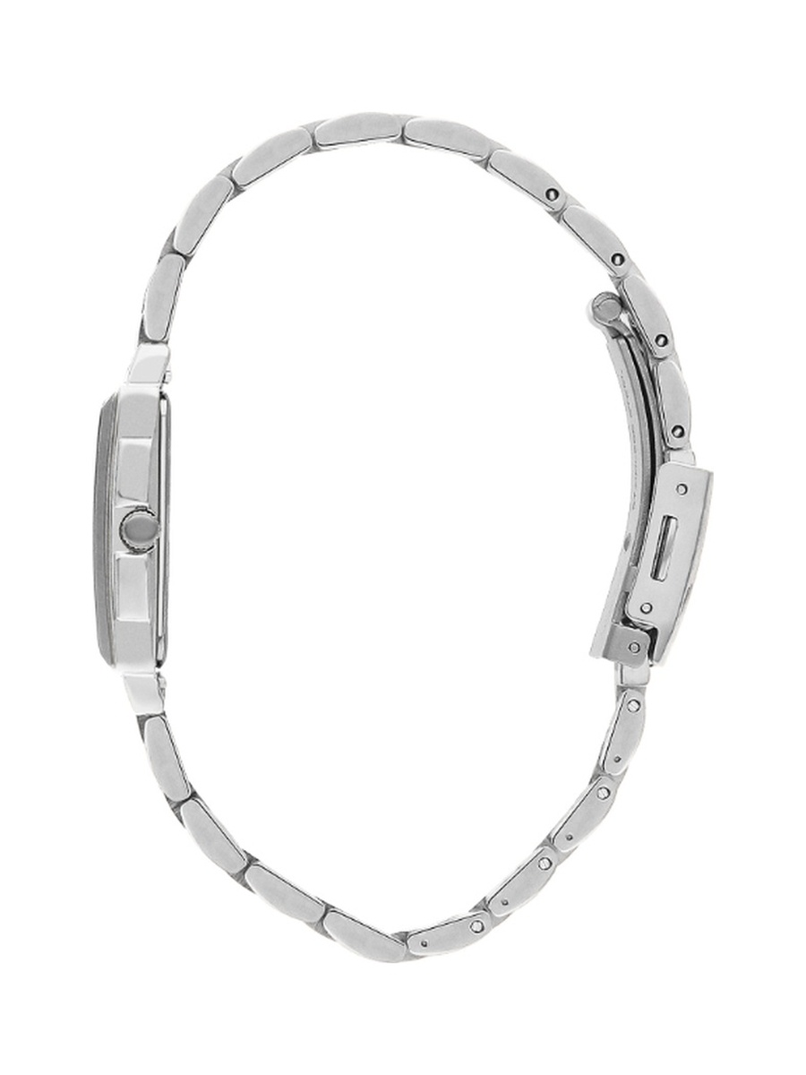 Women Vj20c1 Movement Watch, Analog Display and Metal Strap - LC07940.330, Silver