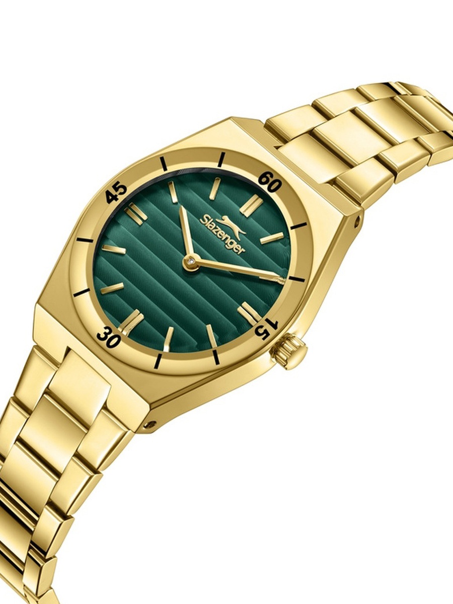 Women VJ20C1 Movement Watch, Analog Display and Metal Strap - SL.9.2470.3.04, Gold