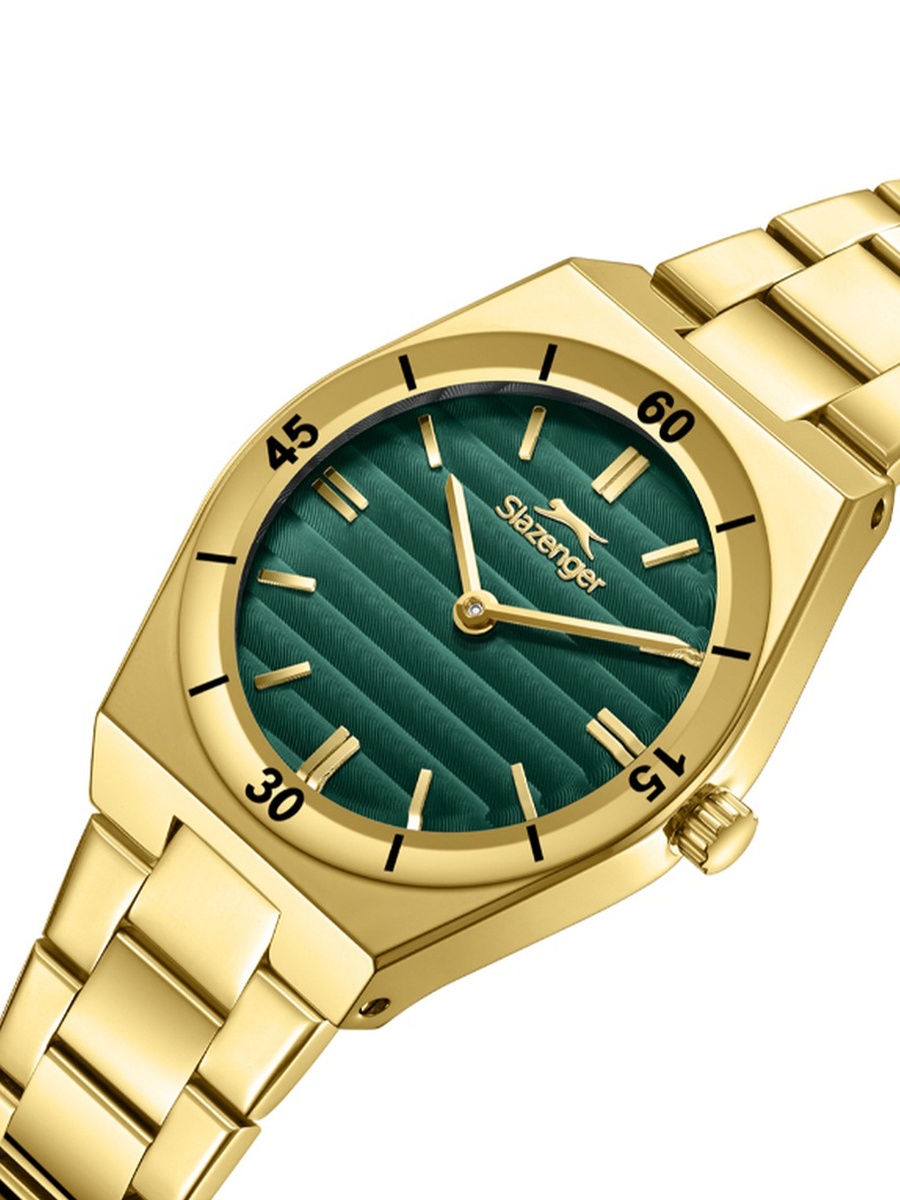 Women VJ20C1 Movement Watch, Analog Display and Metal Strap - SL.9.2470.3.04, Gold