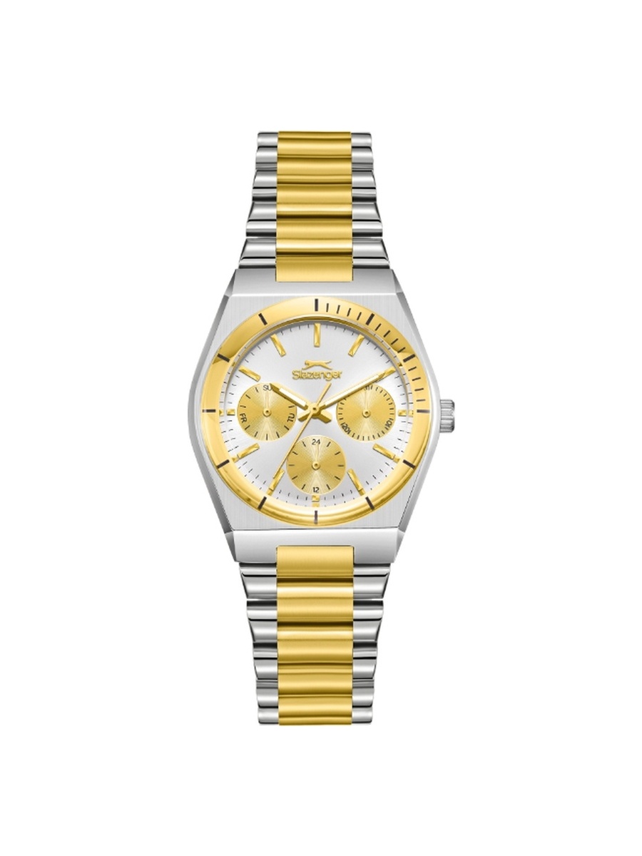 Women VX3JE1 Movement Watch, Multi Function Display and Metal Strap - SL.9.2467.4.03