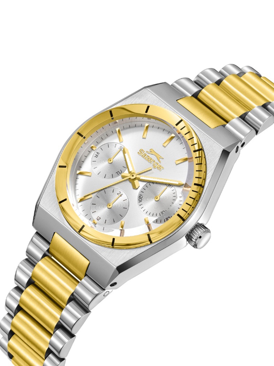 Women VX3JE1 Movement Watch, Multi Function Display and Metal Strap - SL.9.2467.4.03