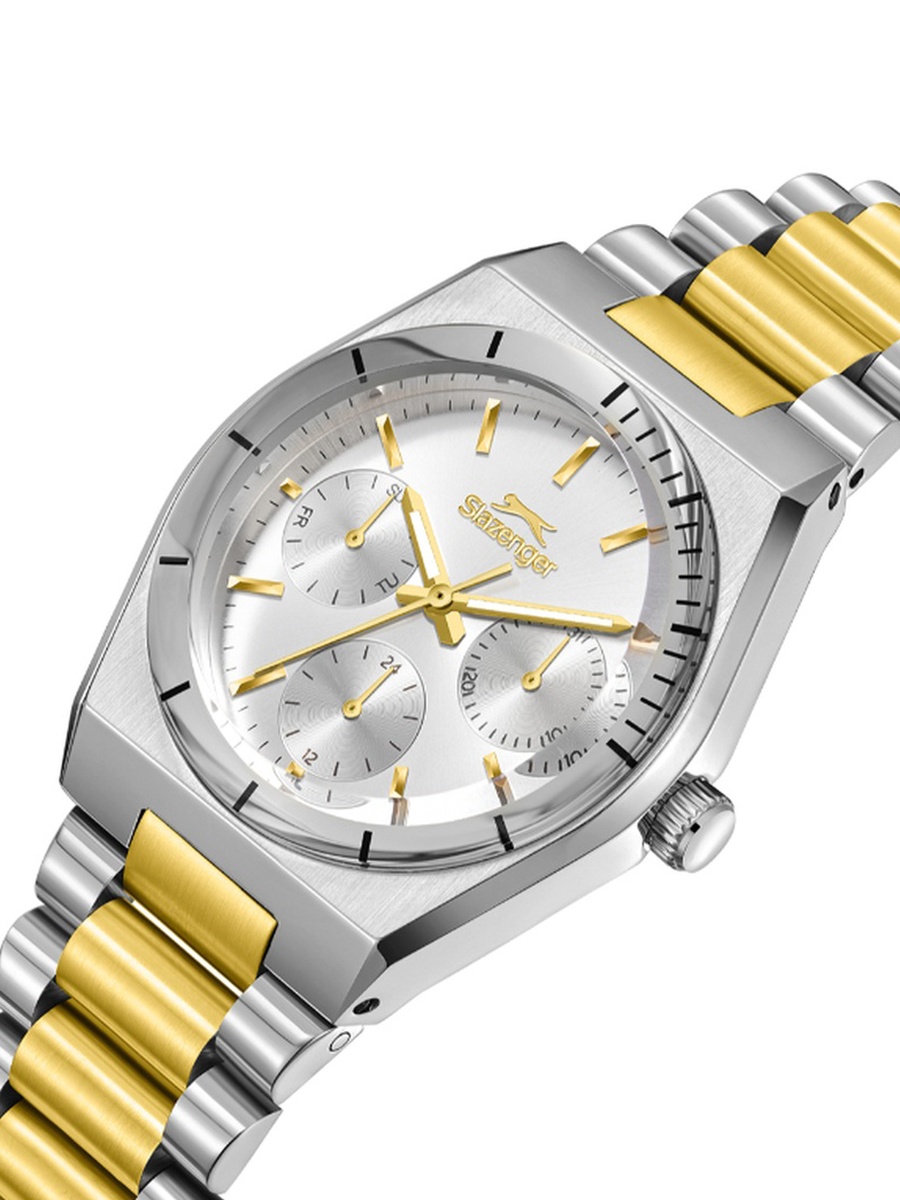 Women VX3JE1 Movement Watch, Multi Function Display and Metal Strap - SL.9.2467.4.03