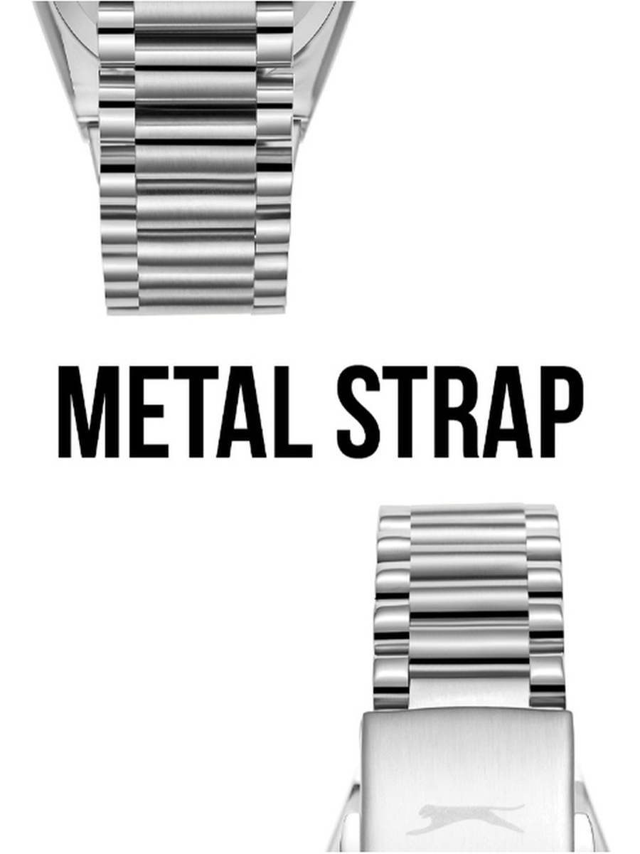 Women VX3JE1 Movement Watch, Multi Function Display and Metal Strap - SL.9.2467.4.05, Silver