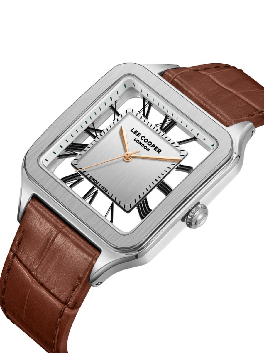 Women 2035 Movement Watch, Analog Display and Leather Strap - LC08277.332