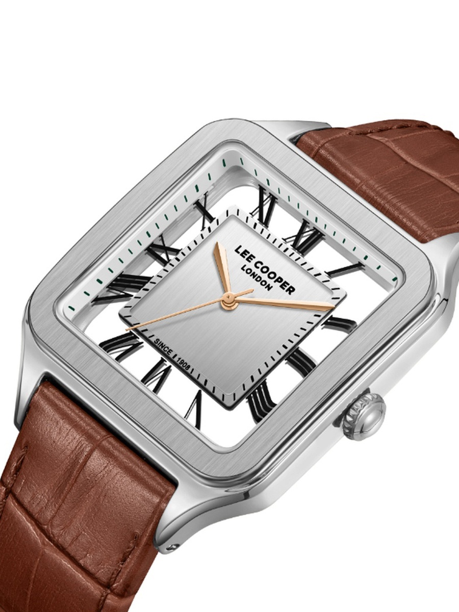 Women 2035 Movement Watch, Analog Display and Leather Strap - LC08277.332