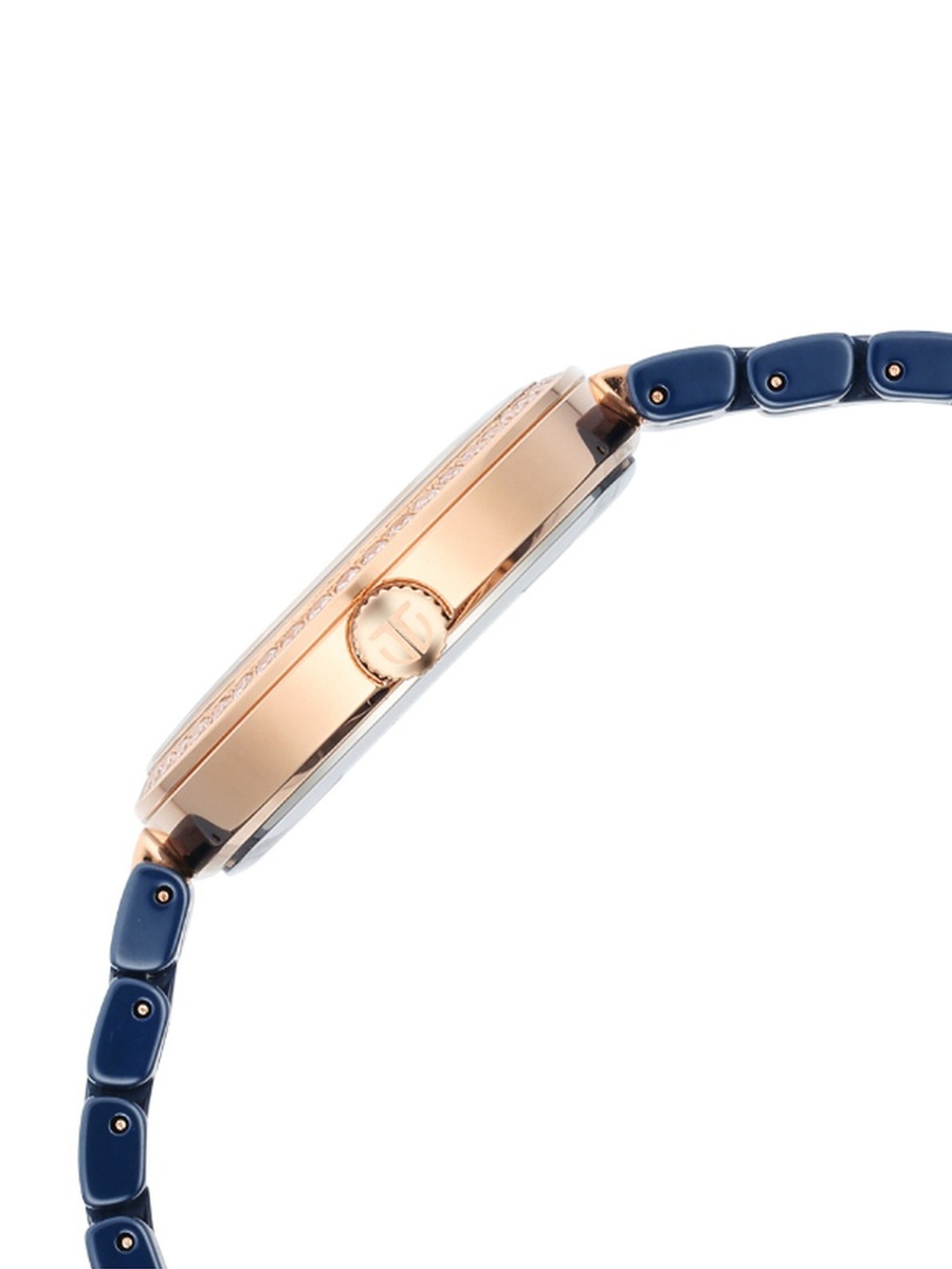 Women Quartz Movement Watch with Analog Display and Ceramic Strap - 95215KC03, Blue