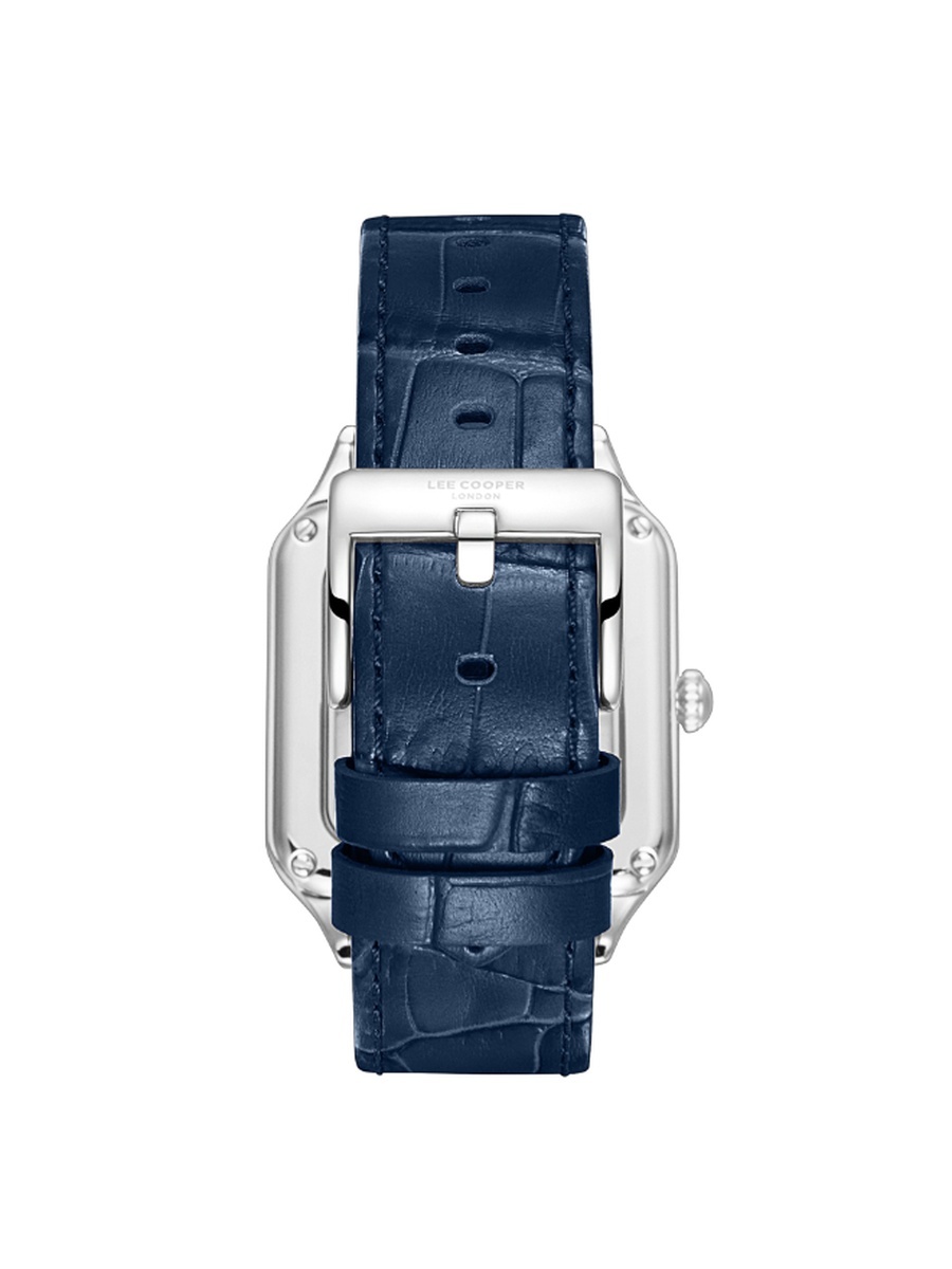 Women 2035 Movement Watch, Analog Display and Leather Strap - LC08277.399, Blue