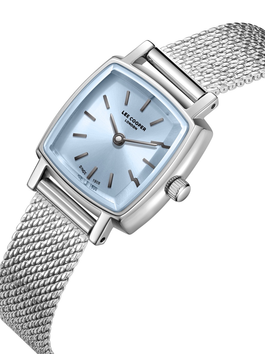 Women VC10G1 Movement Watch, Analog Display and Mesh Strap - LC08280.300, Silver