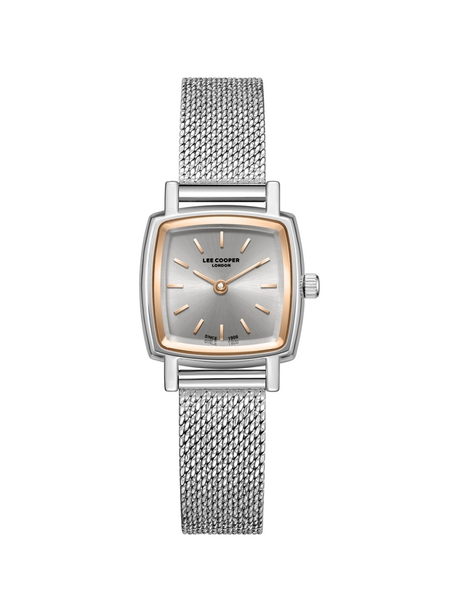 Women VC10G1 Movement Watch, Analog Display and Mesh Strap - LC08280.560, Silver