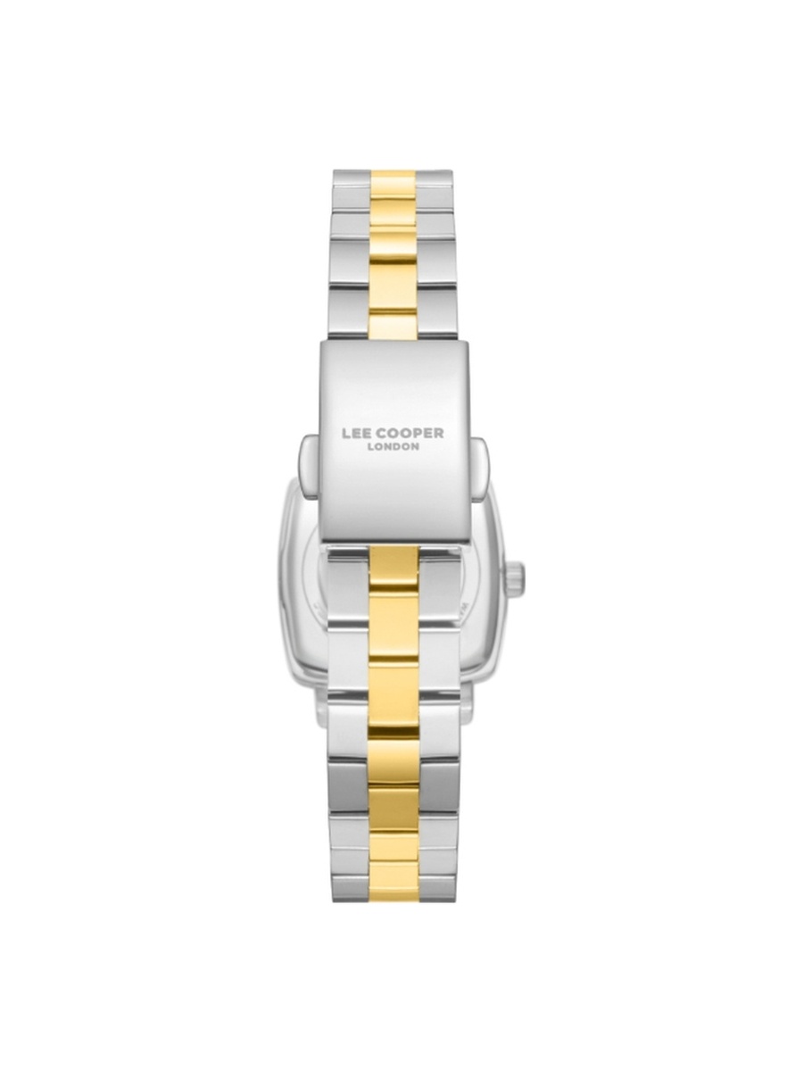 Women VX32E11 Movement Watch, Analog Display and Metal Strap - LC08283.270, Two Tone Gold